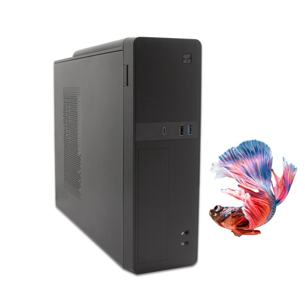 Kućište Micro ATX CoolBox COO-PCT310-1 Crna